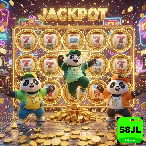 Excited players enjoying live gaming and slots at 58jl